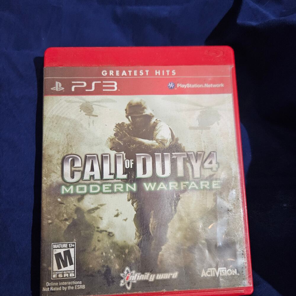 Call of Duty 4 Modern Warfare PS3 Game